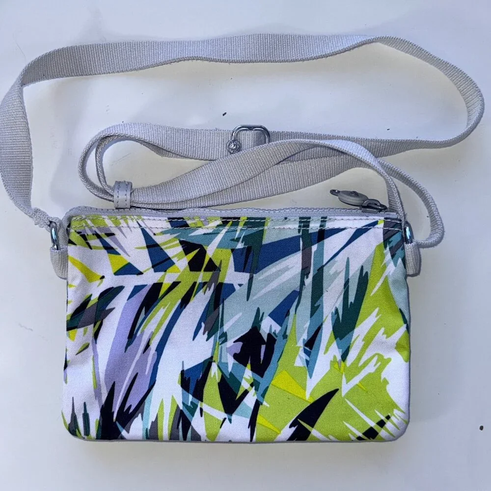 Kipling Crossbody Bag Compact Adjustable Strap Multicolor Lightweight Printed Ny